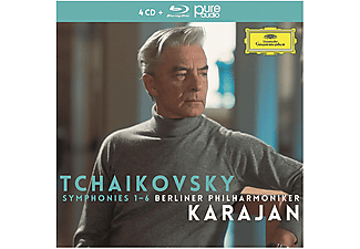 Berliner Philharmoniker, Herbert von Karajan - Tchaikovsky: Symphonies 1-6 (CD + Blu-ray)
