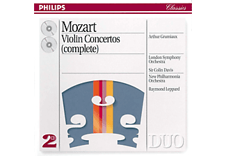 Arthur Grumiaux, Raymond Leppard, Sir Colin Davis - Mozart: Violin Concertos (Complete) (CD)