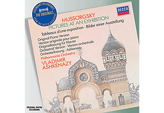Vladimir Ashkenazy, Philharmonia Orchestra - Mussorgsky: Pictures At An Exhibition (CD)