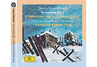 Chicago Symphony Orchestra, Leonard Bernstein - Shostakovich: Symphony No. 1, Symphony No. 7 "Leningrad" (CD)