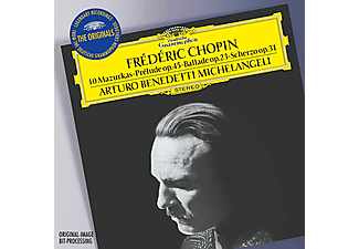 Arturo Benedetti Michelangeli - Chopin: 10 Mazurkas, Prélude Op. 45, Ballade Op. 23, Scherzo Op. 31 (CD)