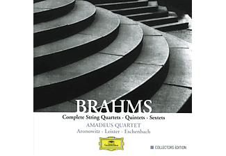 Amadeus Quartet, Cecil Aronowitz, Karl Leister, Christoph Eschenbach - Brahms: Complete String Quartets, Quintets & Sextets (CD)