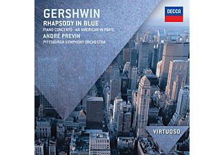 André Previn, Pittsburgh Symphony Orchestra - Gershwin: Rhapsody In Blue, Piano Concerto, An American In Paris (CD)