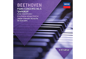 Stephen Kovacevich, London Symphony Orchestra, Sir Colin Davis - Beethoven: Piano Concerto No. 5 "Emperor" & No. 4 (CD)