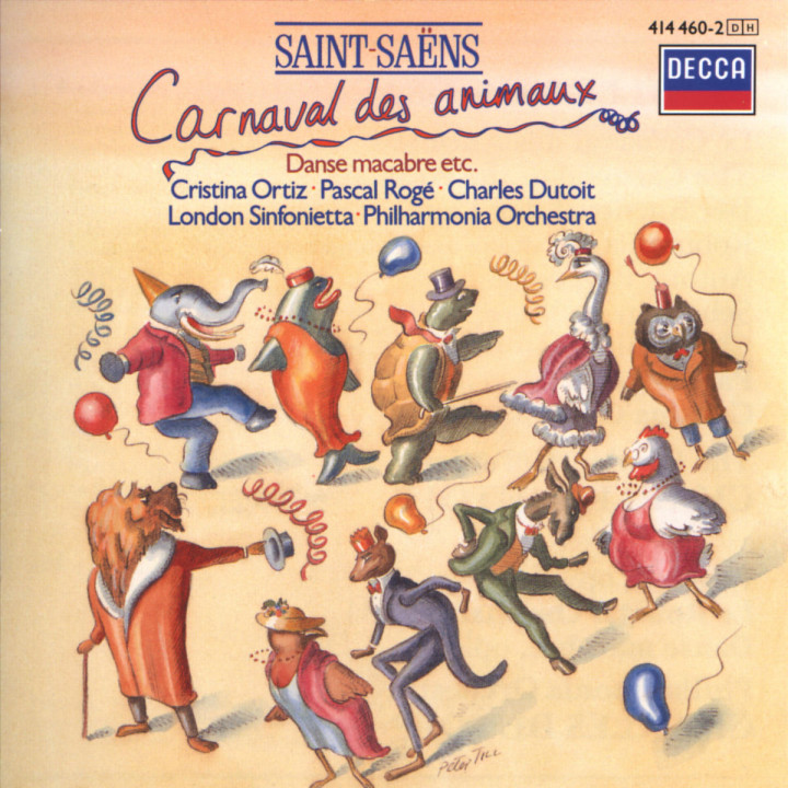 Cristina Ortiz, Pascal Rogé, Charles Dutoit - Saint-Saëns: Carnaval des Animaux, Danse Macabre etc. (CD)