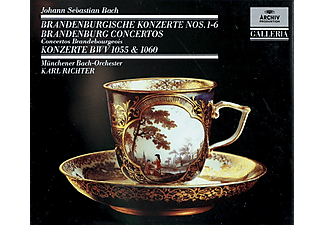 Münchener Bach-Orchester, Karl Richter - Bach: Brandenburg Concertos Nos. 1-6, Concertos BWV 1055 & 1060 (CD)