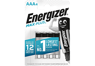 ENERGIZER MAX PLUS AAA 4 - Batteria (Argento)