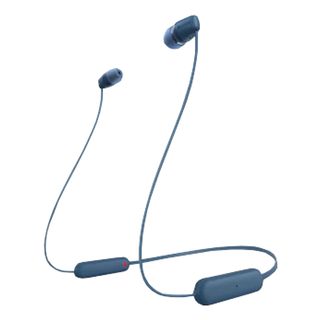 SONY WI-C100L - Bluetooth Kopfhörer (In-ear, Blau)