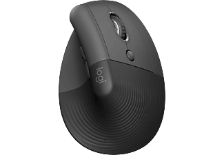 LOGITECH LIFT függőleges ergonomikus egér, jobbkezes kivitel, grafitszürke, 2,4GHz+BT (910-006473)