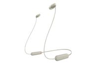 SONY WI-C100C - Bluetooth Kopfhörer (In-ear, Beige)