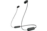 SONY WI-C100B - Bluetooth Kopfhörer (In-ear, Schwarz)
