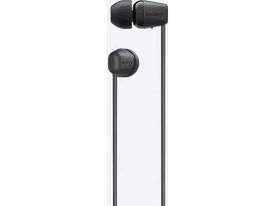 SONY WI-C100B - Cuffie Bluetooth (In-ear, Nero)