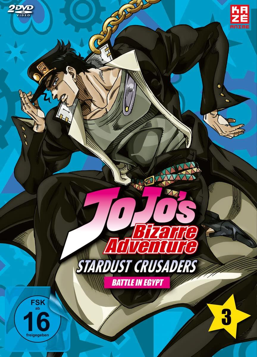 Jojo\'s Bizarre DVD (Episoden Blu-ray Adventure 25-36) Staffel 2. - - Vol. 3