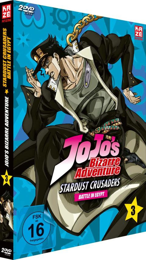 25-36) Staffel - DVD - Adventure Jojo\'s 3 2. Vol. (Episoden Bizarre Blu-ray