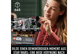 LEGO Star Wars 75329 Death Star™ Trench Run Diorama Bausatz, Mehrfarbig