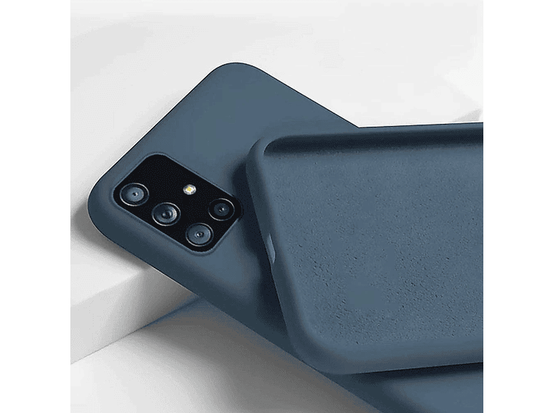 CASE AND PRO Premium szilikon tok, iPhone 13 Mini, kék (CEL-PREM-IPH1354-BL)