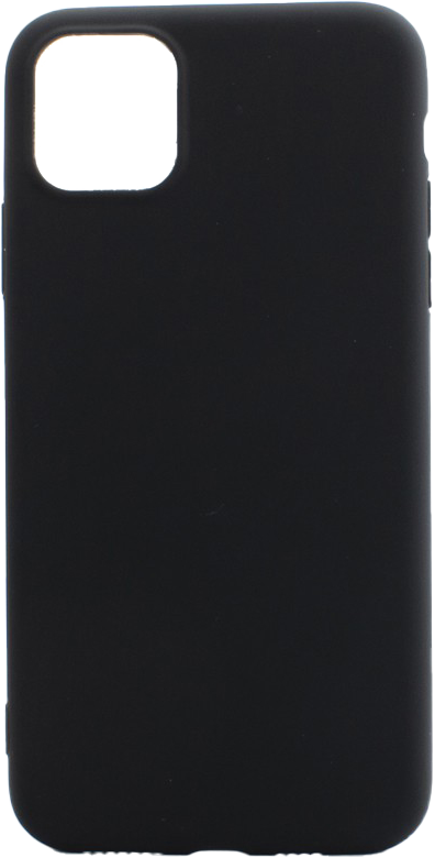 Fekete telefontok, sima felület, kamerakivágás.