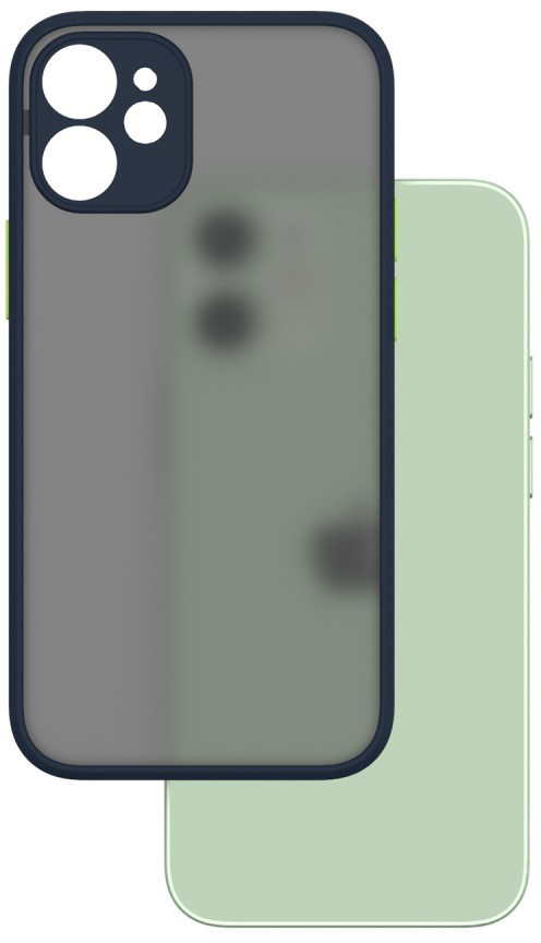 Telefontok. Szürke hátlap sötétkék szegéllyel. Zöld oldalsó gombok. Zöld telefon.