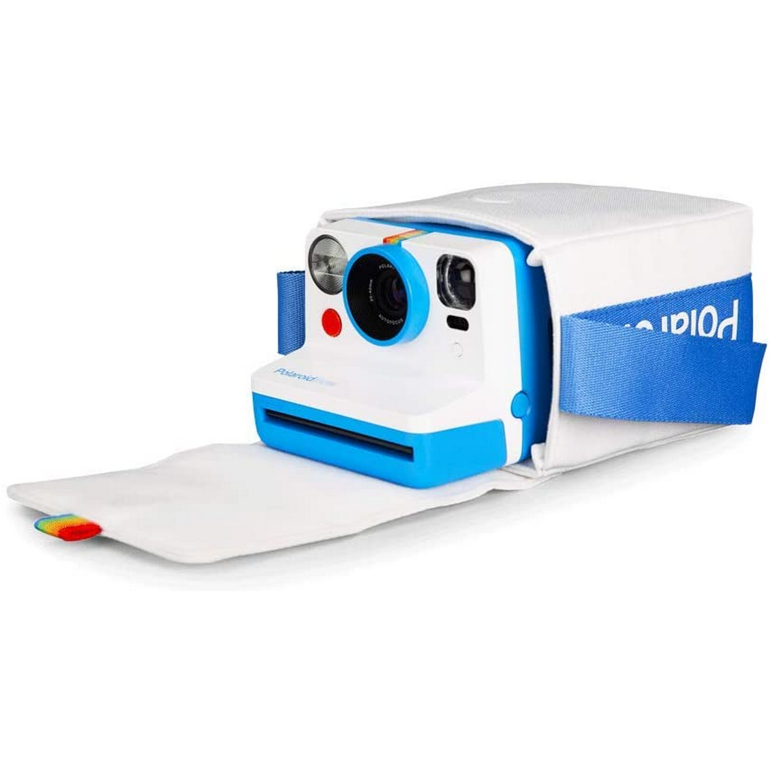 Funda cámara instantánea - Polaroid Now Camera Bag, Para Polaroid Now+ y Polaroid Now, Blanco