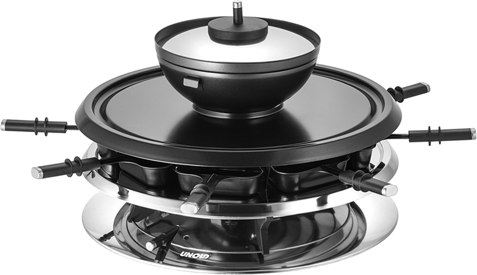 UNOLD U48726 Raclette multi 4 az 1-ben, 1300W