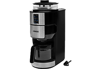 PRINCESS 0124940801001 Deluxe Elektromos kávéfőző darálóval, 0.75 L, 750W