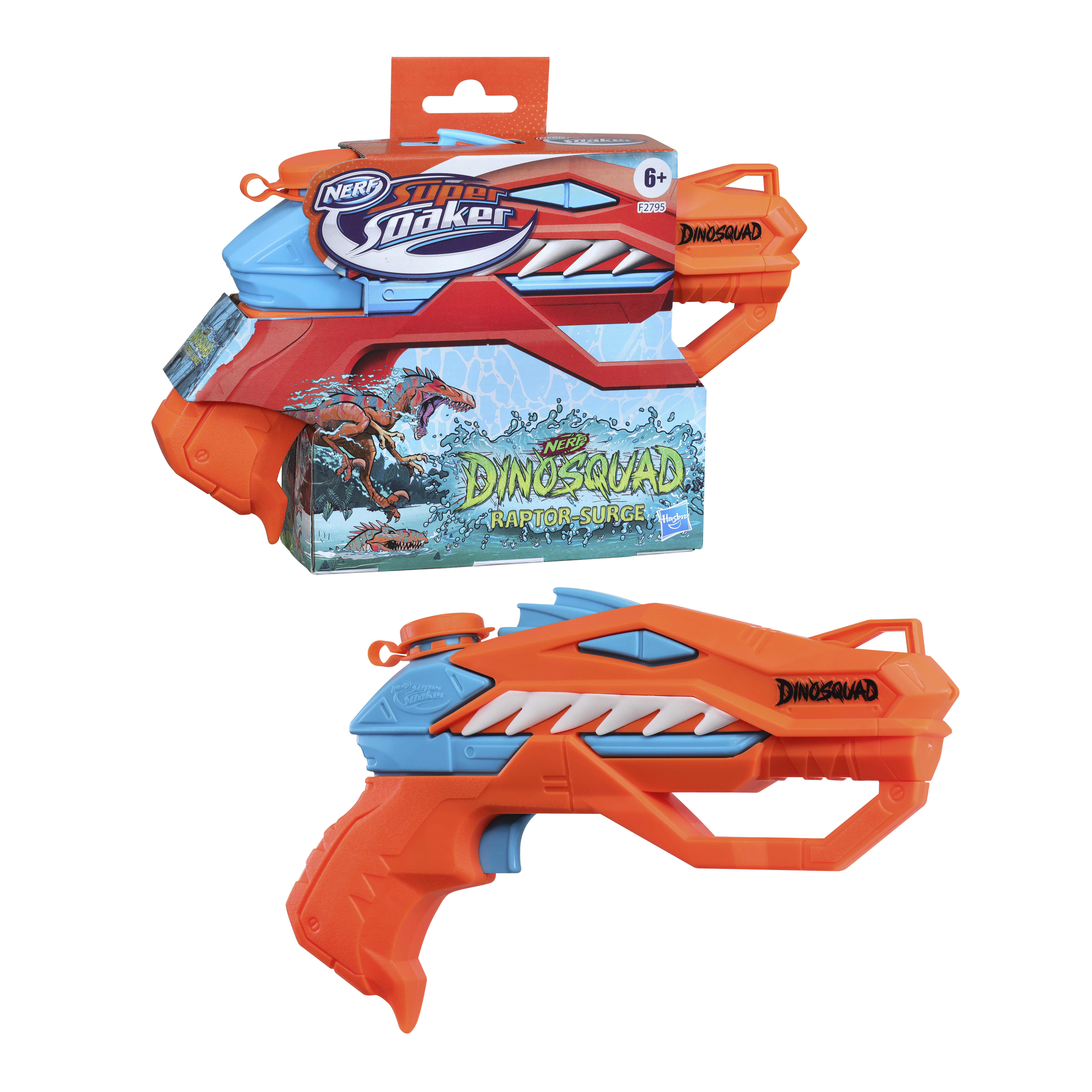 NERF Super Soaker Dinosquad Raptor Surge Super Soaker Mehrfarbig