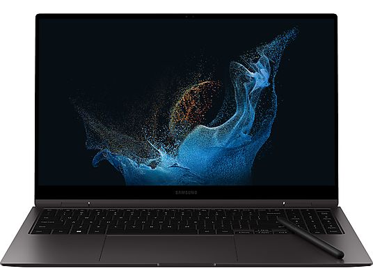 SAMSUNG Convertible Galaxy Book2 Pro 360 15" Intel Core i7-1260P Dark Grey (NP950QED-KA1BE)