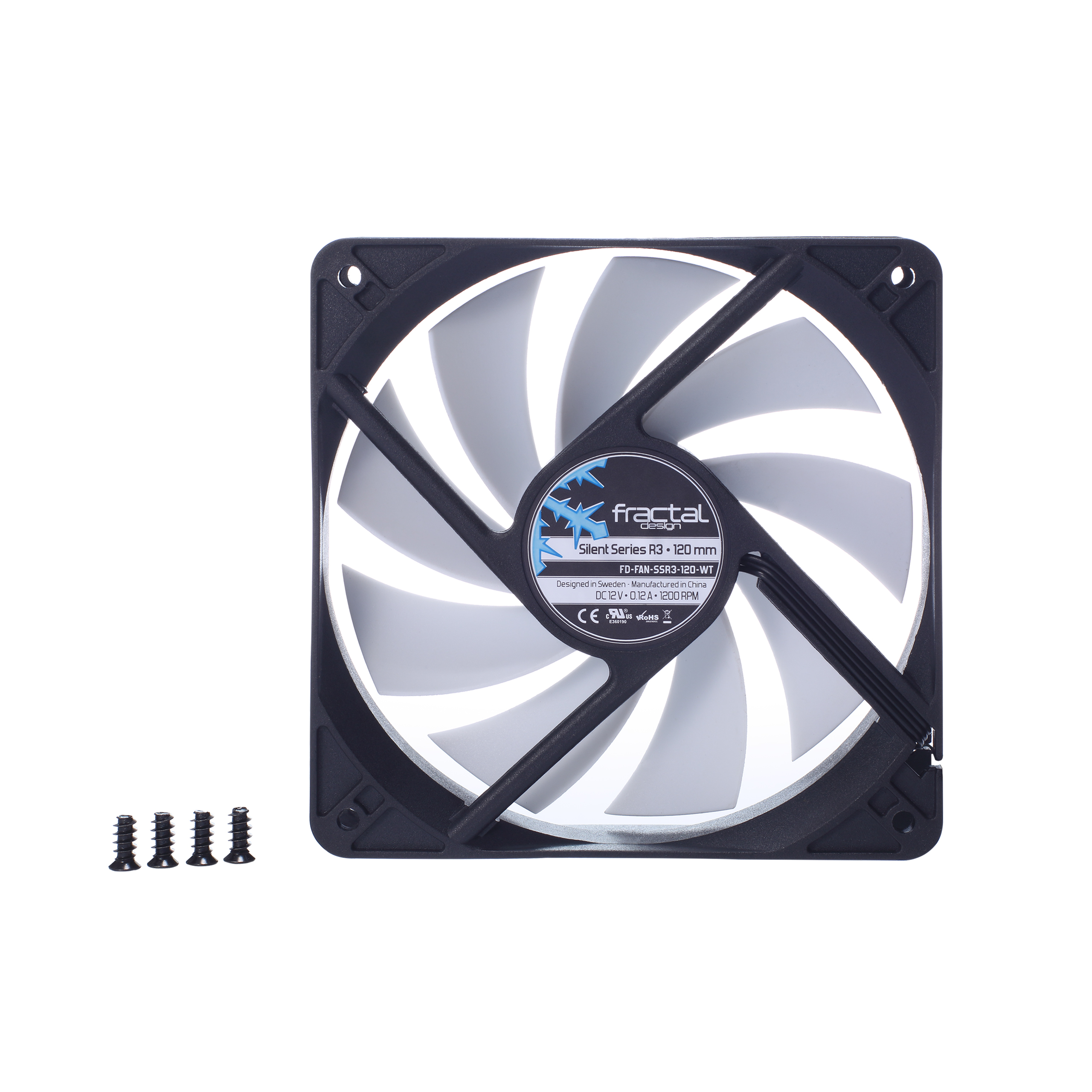 FRACTAL DESIGN Silent Series R3 120 mm Lüfter