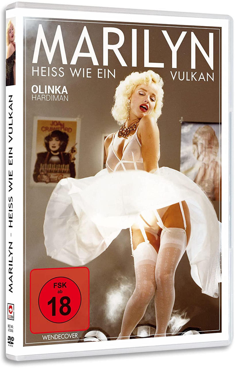 DVD-Hülle des Films Marilyn. Eine blonde Frau in einem weißen Kleid ist auf dem Cover.