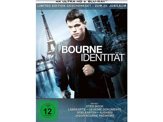 Die Bourne Identität 4K Ultra HD Blu-ray + Blu-ray