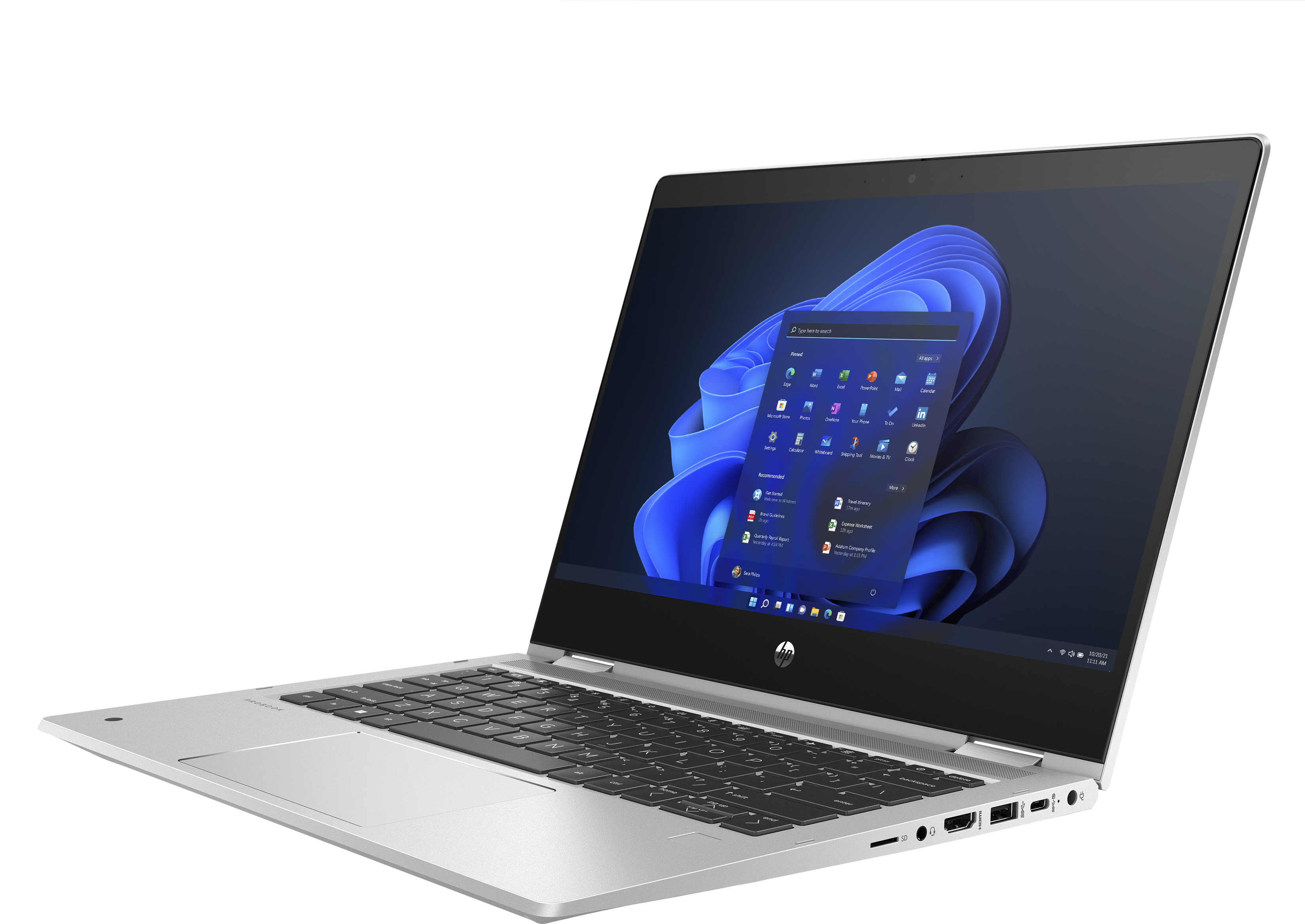 HP - B2B PB X360 435G8 - 13,3 Zoll - AMD Ryzen™ 3 5400U - 8 GB - 256 GB - AMD Radeon™ Onboard Graphics