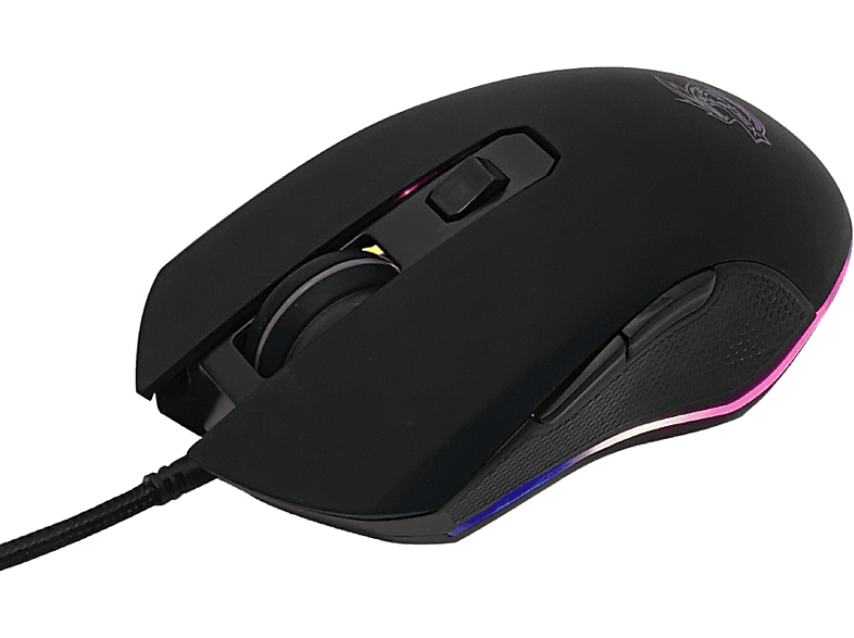 DEXIM GM-046 RGB Kablolu Gaming Mouse Siyah_1