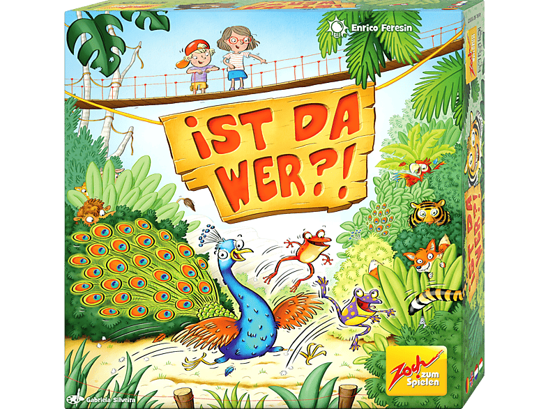 ZOCH Ist da wer? Familienspiel Mehrfarbig