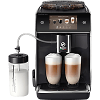 SAECO SM6680/00 GranAroma Deluxe 18 Kaffeespezialitäten Kaffeevollautomat Klavierlack-Schwarz