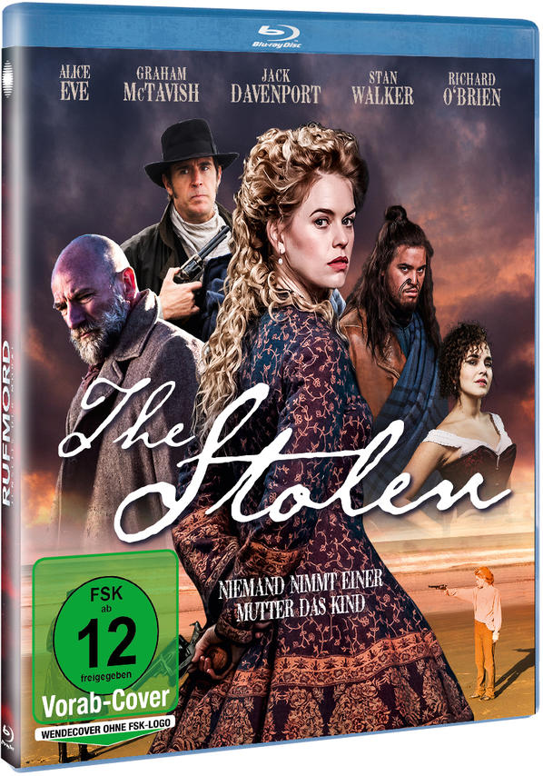 DVD-Cover mit Schauspielern in einem Western-Film.