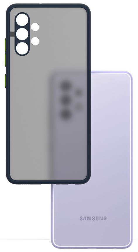 Telefon és telefontok kameramodul kivágással, fehér háttéren.