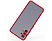 CASE AND PRO Samsung A22 5G műanyag tok, piros-fekete (MATT-A22-5GRBK)