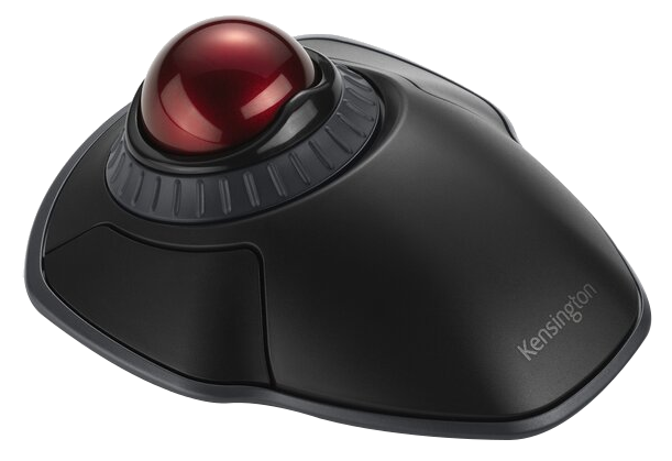 KENSINGTON Orbit® vezeték nélküli trackball görgető gyűrűvel, fekete (K70992WW)
