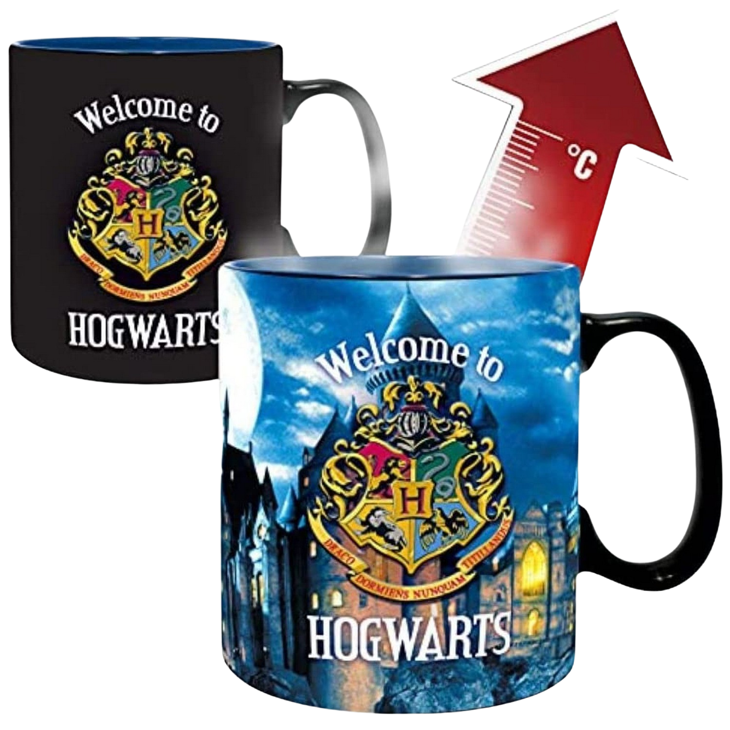 Taza - Avance. ABYstyle Harry Potter, 0.46 l, Cerámica, Diseño Que Cambia Con Líquidos Calientes, Multicolor