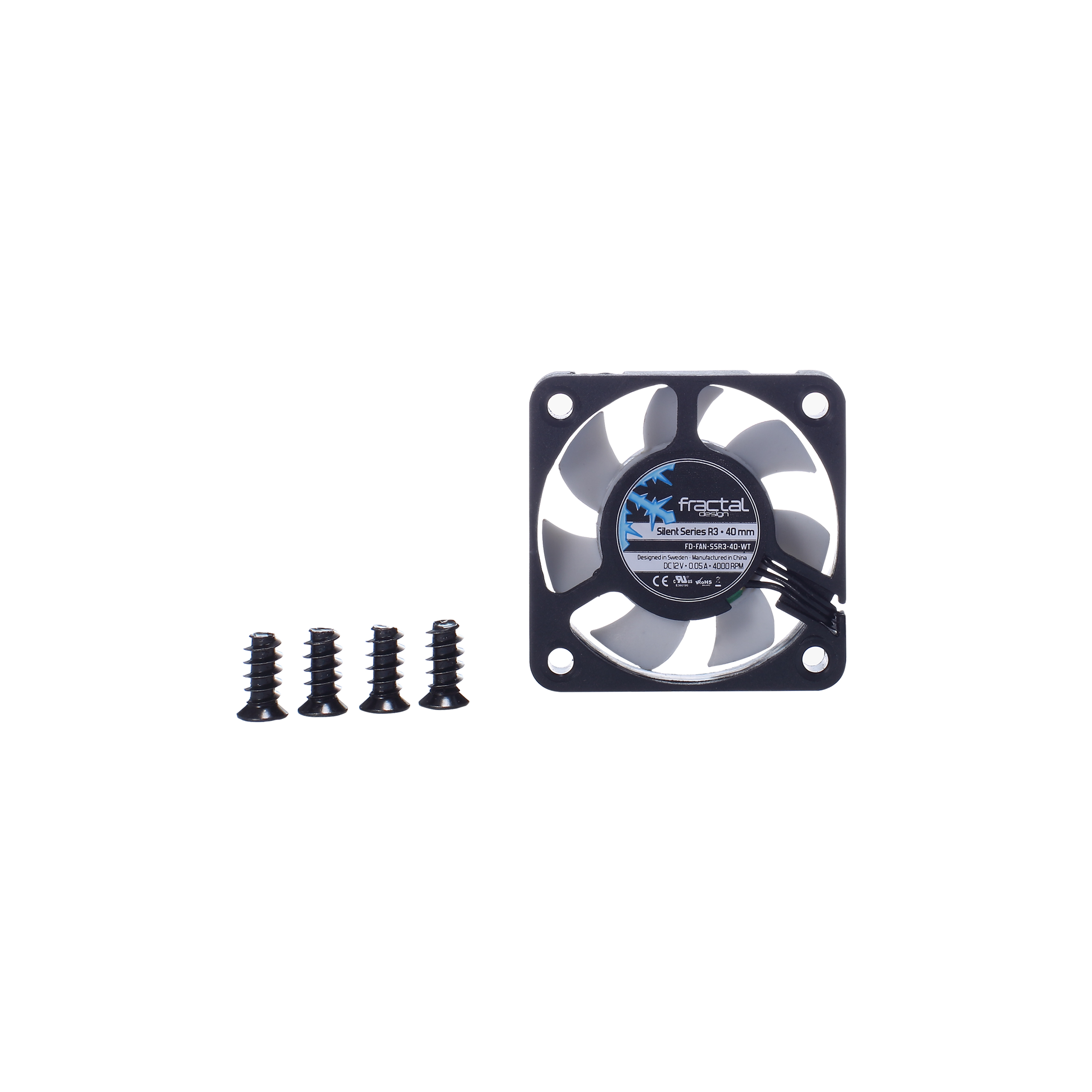 FRACTAL DESIGN Silent Series R3 40 mm Lüfter
