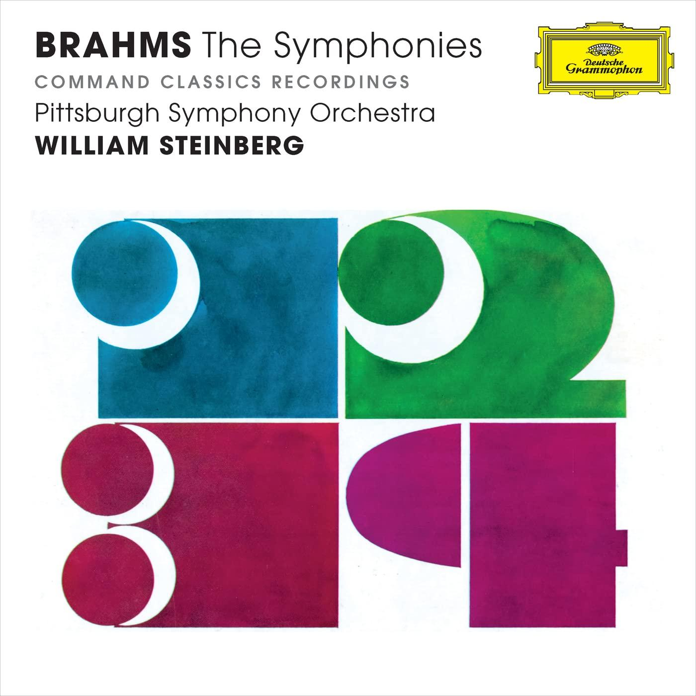 Brahms: Symphonies Nos. 1 - 4 & Tragic Ouverture - CD