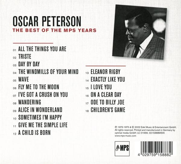 Oscar Peterson - The Best of the MPS Years  - (CD)