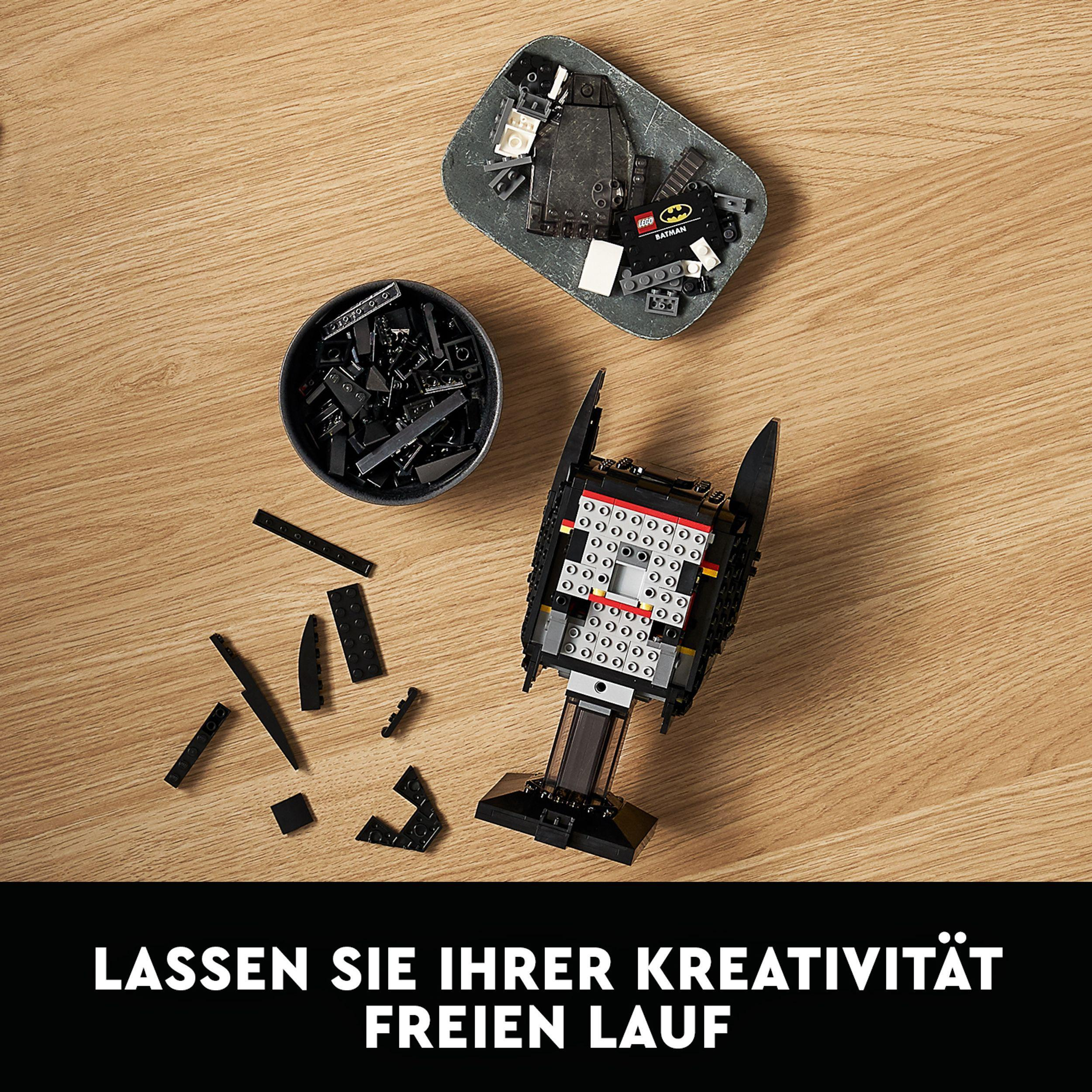 LEGO DC 76182 Batman™ Helm Bausatz, Mehrfarbig