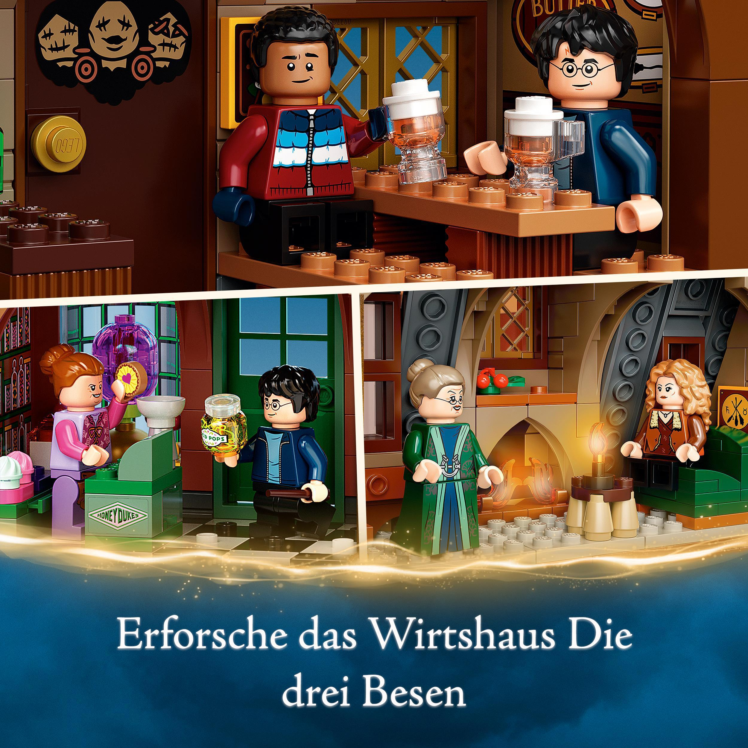 LEGO Harry Potter 76388 Besuch Hogsmeade™ in Bausatz, Mehrfarbig