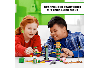 LEGO Super Mario 71387 Abenteuer mit Luigi – Starterset Spielset, Mehrfarbig
