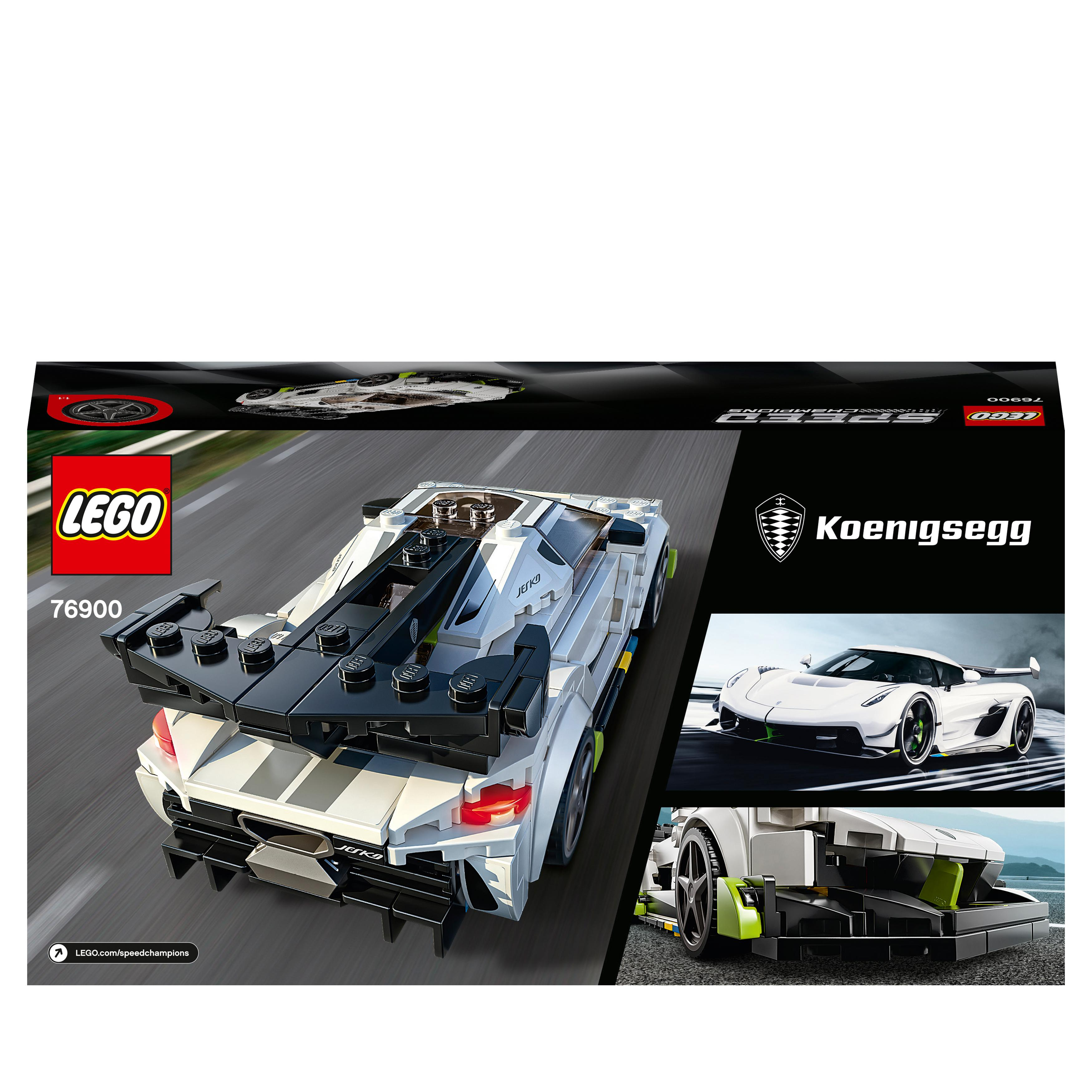 Champions Mehrfarbig Koenigsegg Bausatz, Jesko Speed LEGO 76900