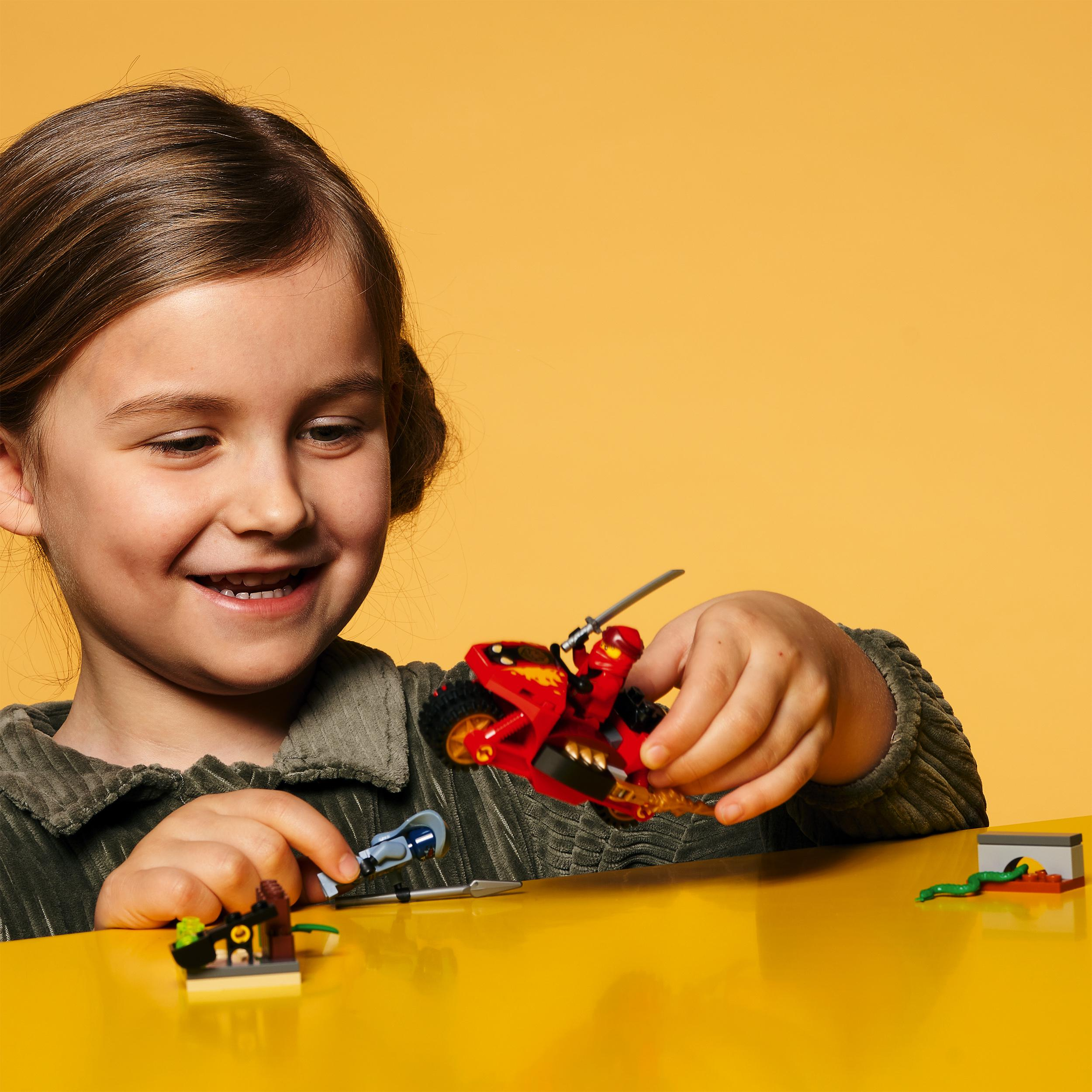 LEGO NINJAGO 71734 Kais Feuer-Bike Bausatz, Mehrfarbig