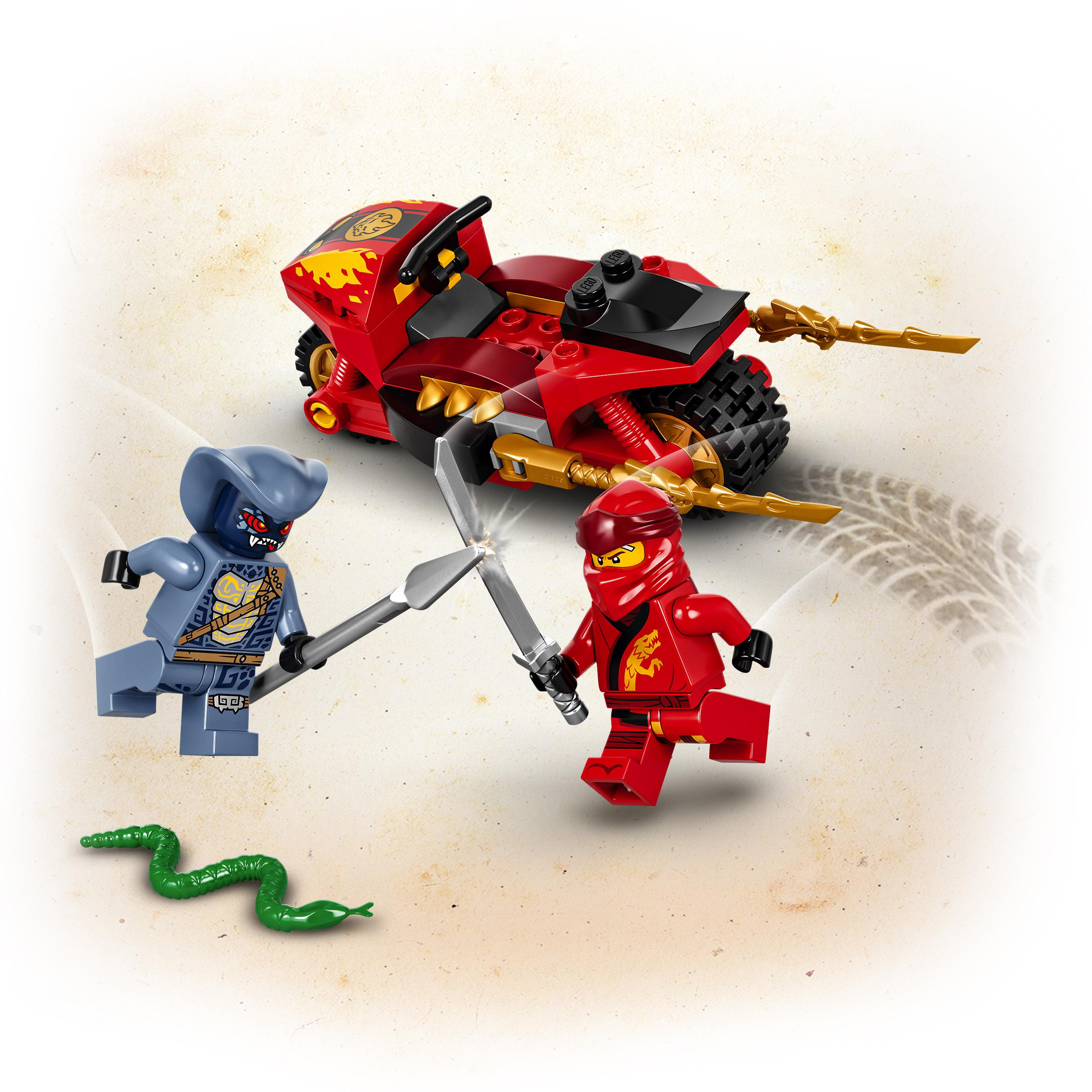 LEGO NINJAGO 71734 Kais Feuer-Bike Bausatz, Mehrfarbig