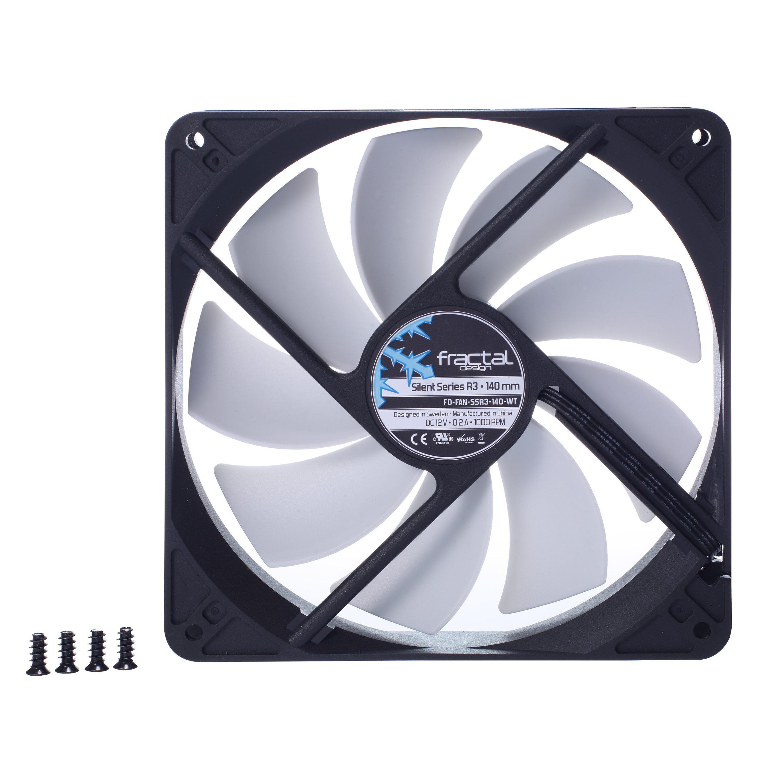 FRACTAL DESIGN Silent Series R3 140 mm Lüfter