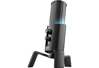 TRUST GXT 258 Fyru USB 4in1 streaming mikrofon, fekete (23465)